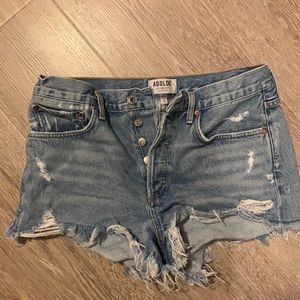 AGOLDE Parker shorts color swap meet